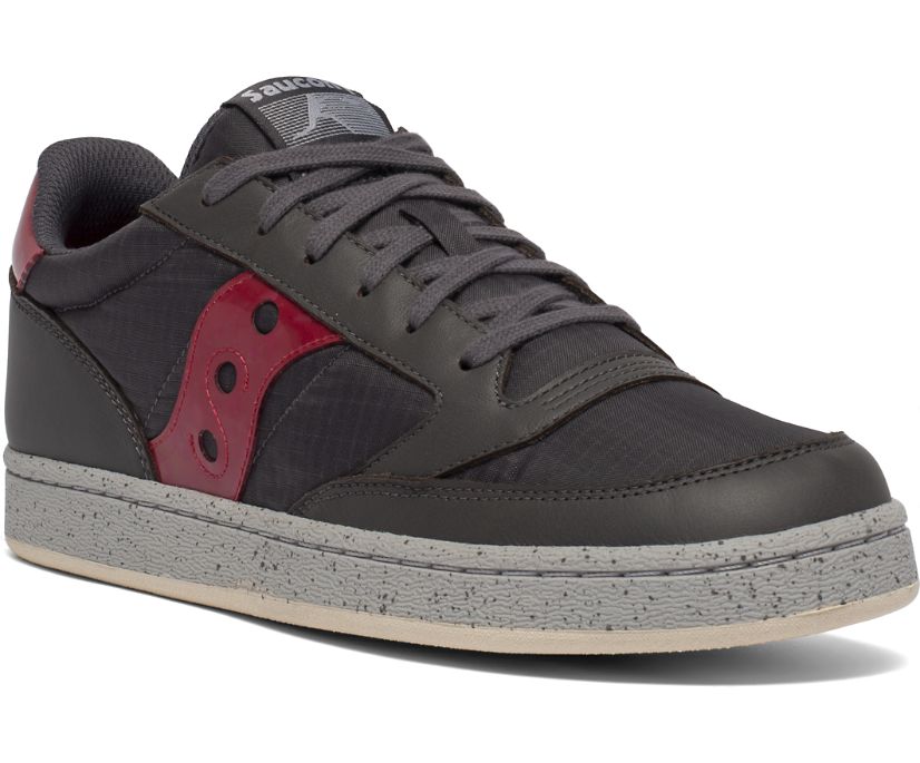 Saucony Jazz Court Women's Originals Black / Red | Canada 047XYUF